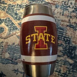 Iowa State Logo Insulated Tumbler - Brown and Silver